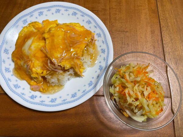 天津飯・ナムル