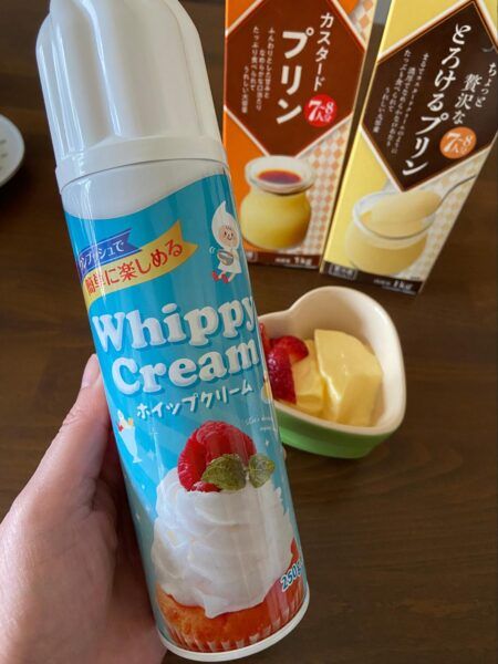 業務スーパーに売っているホイップクリーム