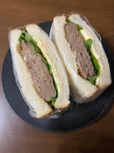 ハンバーグサンドウィッチ