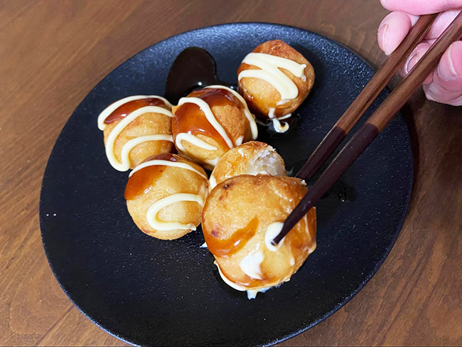 お店で食べるたこ焼きに近い感覚に近づいた