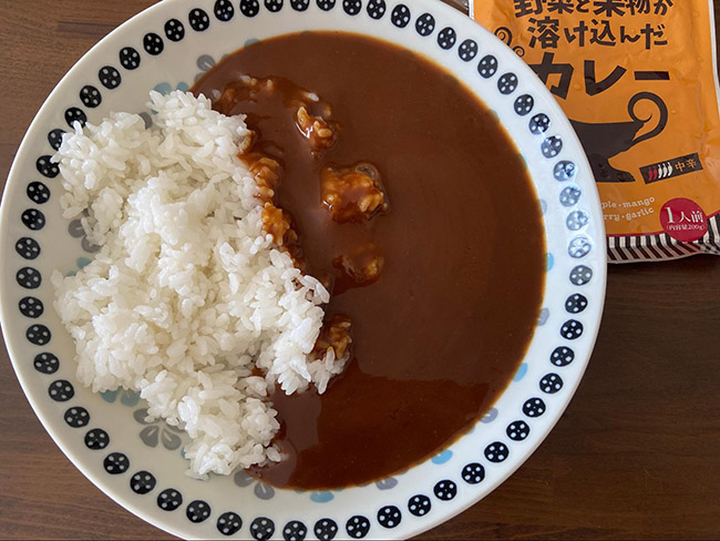 「野菜と果物が溶け込んだカレー」は美味しい？