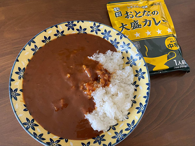 「おとなの大盛りカレー」は美味しい？