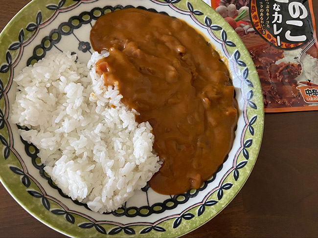 「きのこなカレー」は美味しい？