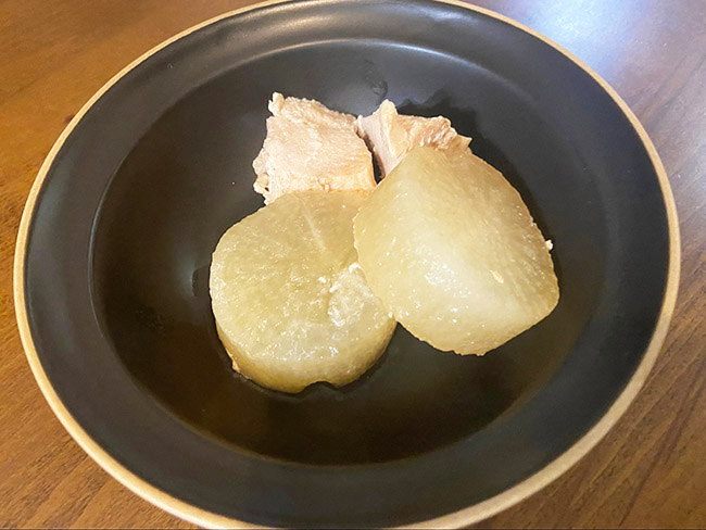 大根と鶏肉の煮物