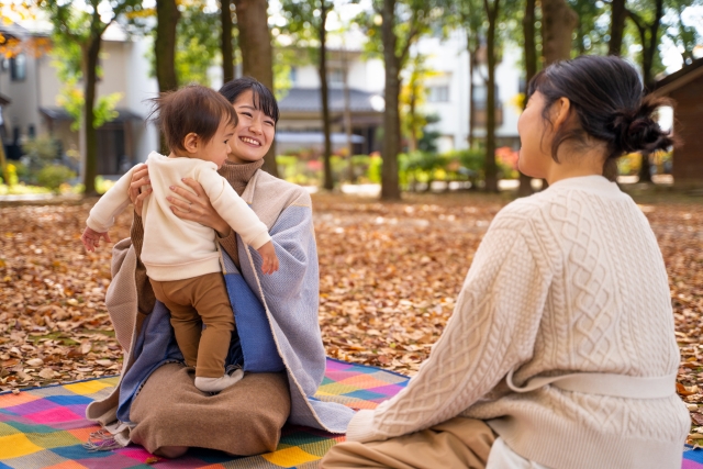 子どもやパートナーなど、家族を通じて仲良くなる