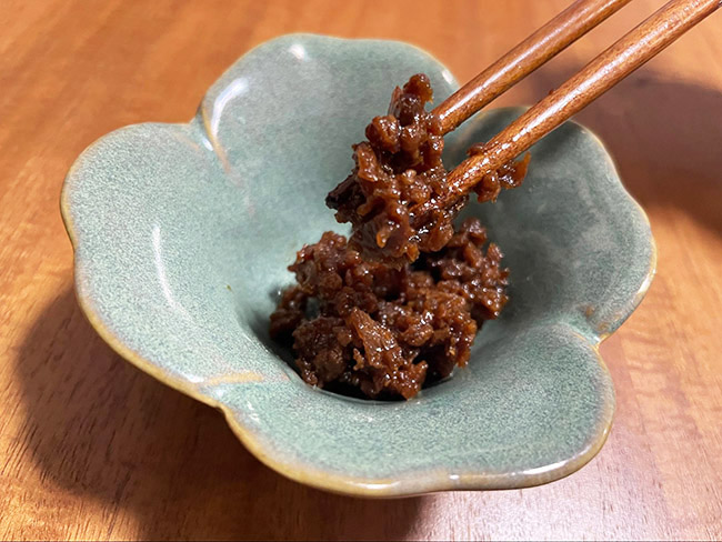 「畑のお肉の魯肉飯」の味は美味しい？まずい？