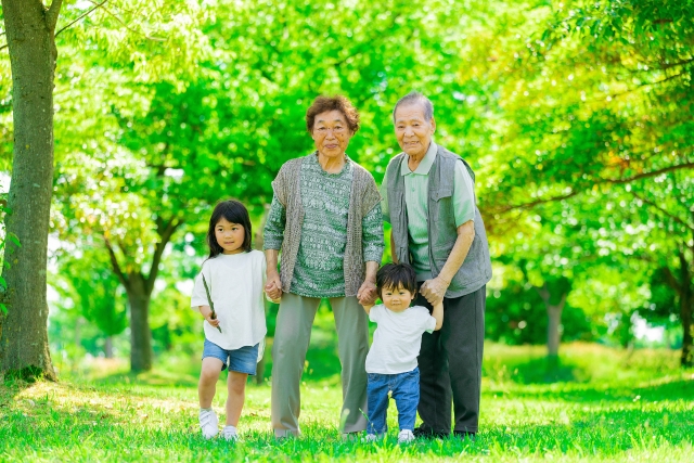 故人が祖父・祖母など近しい親族の場合