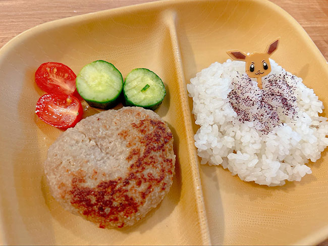 料理映えの添え物として