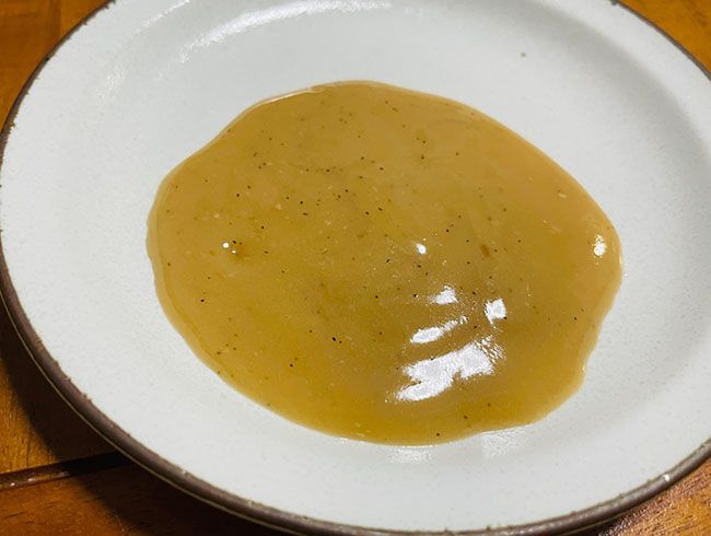 レモンの香り漂うソース