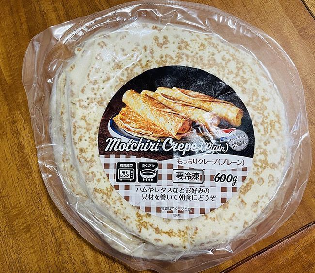 業務スーパー「もっちりクレープ」