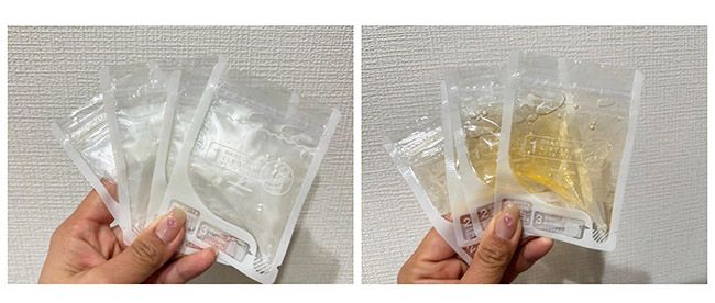 使い切りできる詰め替えパウチ（10ml）