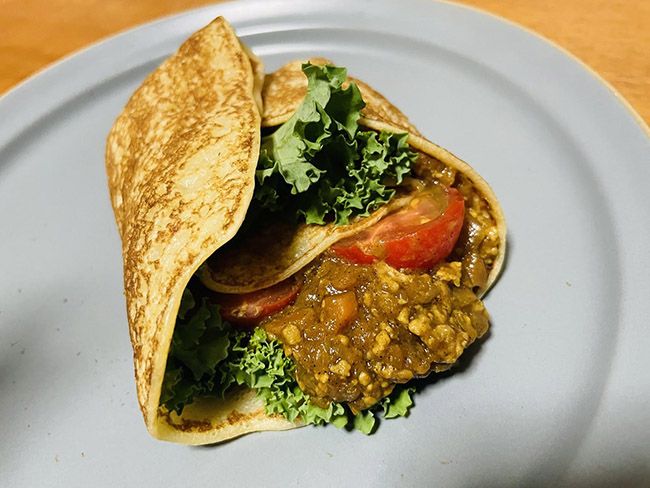 キーマカレー＆お好み野菜