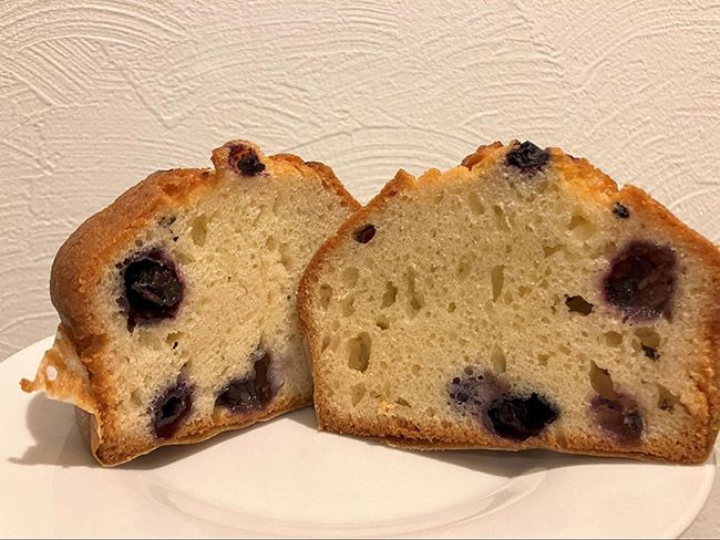 断面にもブルーベリー