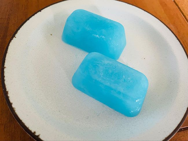 製氷皿で作ると溶ける心配は半減