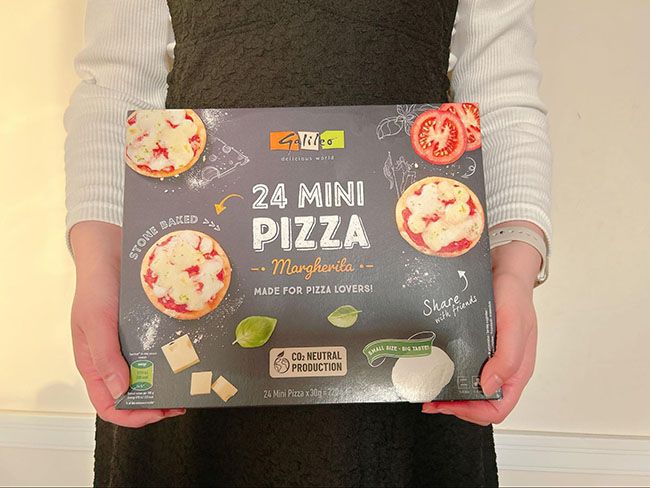 コストコ「GALILEO 24MINI PIZZA」