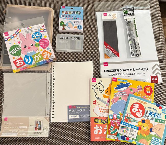ダイソーだけで作れる！材料一覧