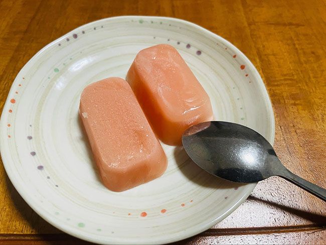 製氷皿に入れてひとくちアイス