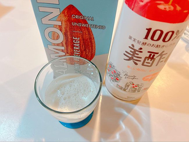 美酢×アーモンドミルク