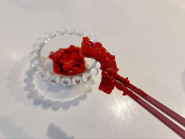 噛むたびにタコとヤンニョムの旨み！！！