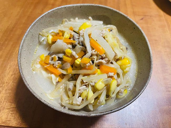 ちゃんぽん風スープ