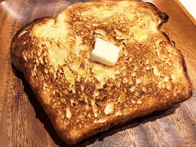 トーストにして食べてみる