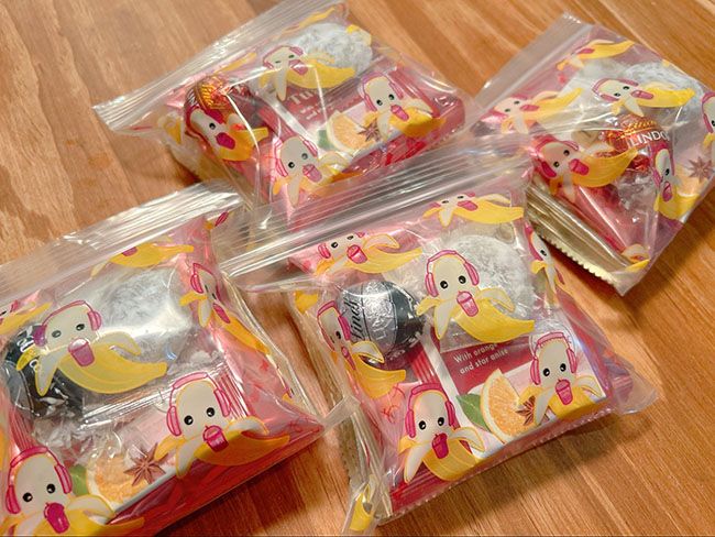 サイズ感もかわいいし配りお菓子に最適