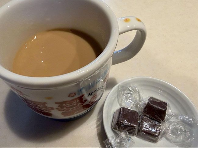 ミルクを入れて飲んでみた感想