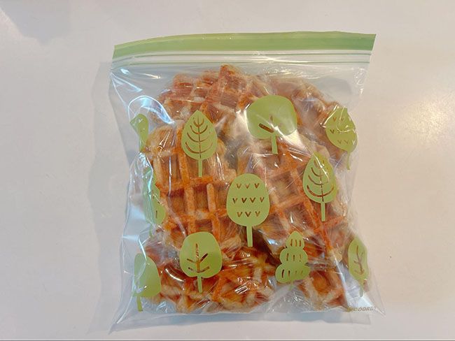 余ったベルギーワッフルの保存方法