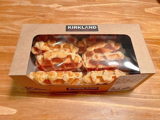 コストコ「ベルギーバターワッフル」