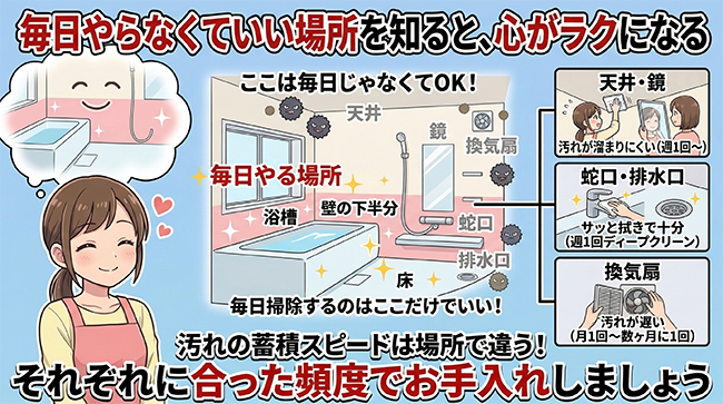 毎日やらなくていい場所を知ると、心がラクになる