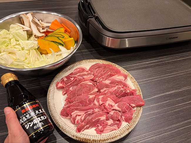 おすすめの食べ方はジンギスカン