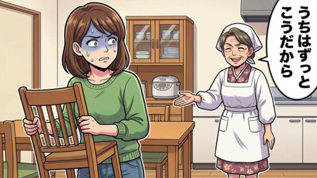 「うちはずっとこうだから」悪意ゼロなのにじわじわくる…結婚3年目でも慣れない義実家の「普通」