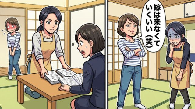 義妹「嫁は家族じゃないから♡」毎日の介護記録を積み上げた私→支援センター職員が顔色を変えた瞬間