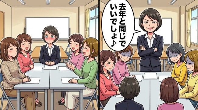PTA仕切り役「去年と同じでいいでしょ♪」と押し切り続けたママさんが、ある日ぽつりと打ち明けた意外な本音