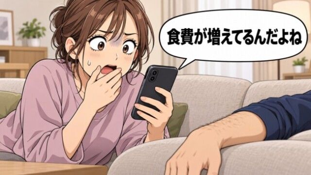 義母「食費が増えてるんですって？」→夫のスマホを見た私が青ざめたワケ