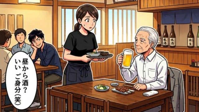 「今日、定年退職でして」昼に一人で来た男性客。会計後、席に残された小さな紙に書かれていたのは