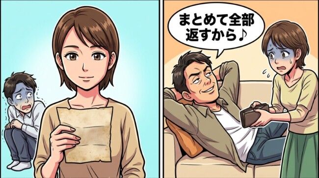 彼氏「まとめて返すから♪」を3年信じ続けた私→亡き祖父の手紙で判明した「本当の姿」に絶句