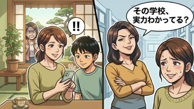 息子の受験校を「無謀」と笑ったママ友の末路…合格発表の日に立場が静かに逆転したワケ