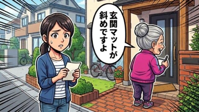 「傘立ての色が派手かもしれません」週1で届く謎メモの差出人を目撃した結果