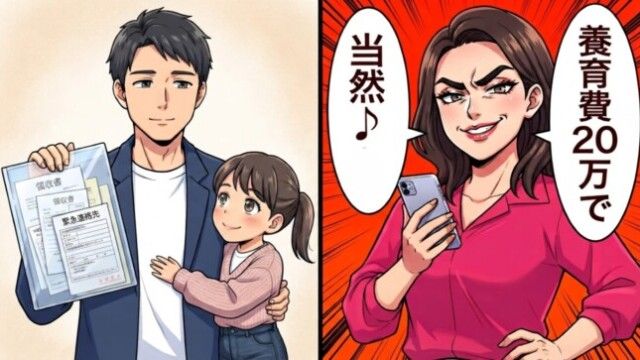 元妻の姉「養育費20万で当然！」→僕「緊急連絡先、誰の番号？」証拠を出した結果…