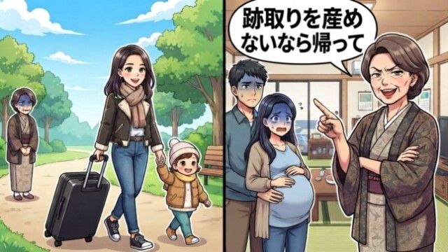義母「跡取りを産めないなら帰って」→私「では別れます」…4年後、義母が頭を下げたワケ