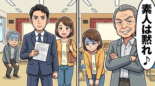 自治会長「新参者は従うだけ（笑）」→集会に現れた市の課長が私の元同僚だった結果…