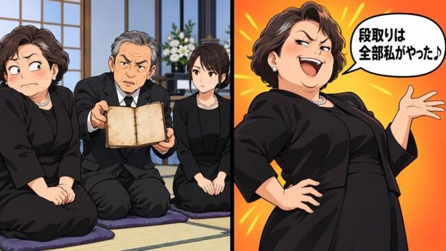 「今回は私が全部やったの」三回忌を仕切る伯母→叔父が取り出した母のノートに空気が変わった