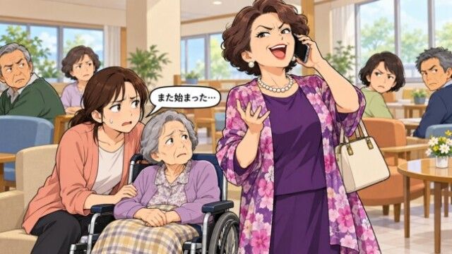 「また始まった…」介護施設で大声・長居を繰り返す女性→スタッフに注意されたあと判明した事情