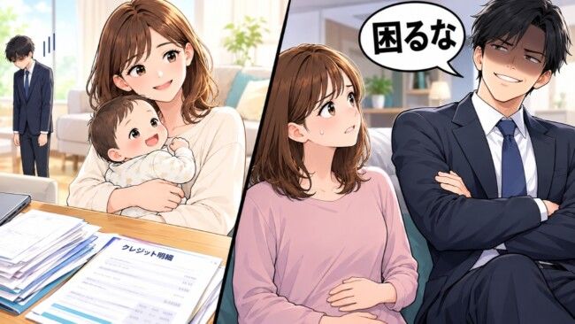 妻「赤ちゃんできた」夫「困る」→妊娠直後に単身赴任と言い出した夫、出産後に分かった嘘の正体