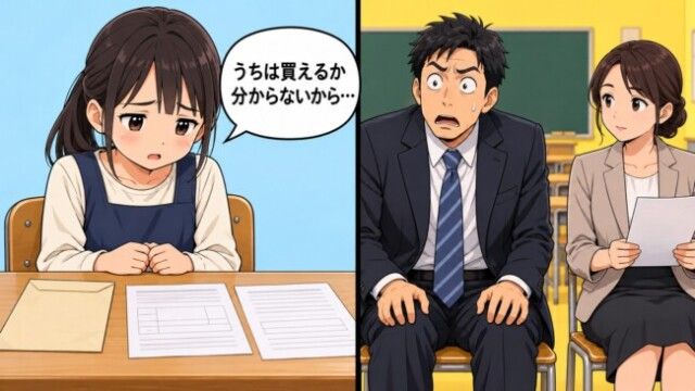 「これ、買っていい？」学校の集金まで夫の許可が必要だった私→面談で娘の本音を知って……