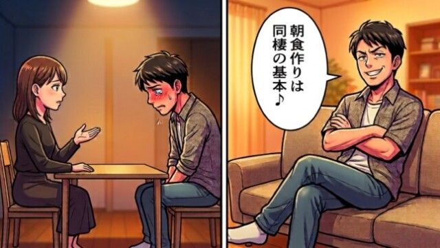 彼「朝食作りは同棲の基本でしょ♪」将来の話は毎回はぐらかす彼が、静かな夜に初めて本音を話したワケ