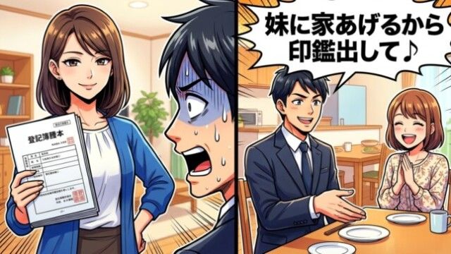 夫「俺が用意した家、妹にやる」私「登記簿見る？私名義だけど」真実を暴露した結果、夫と義妹が撃沈