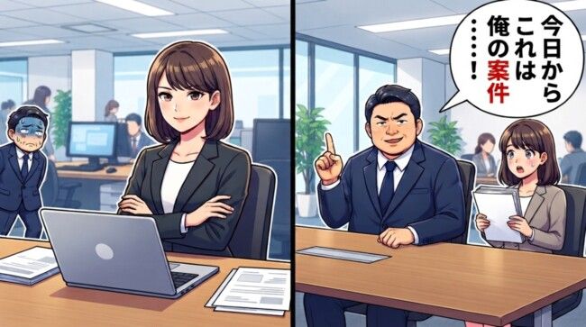 上司「今日からこれは俺の案件…！」→私「助け舟は禁止ですよね」立場が逆転したワケ