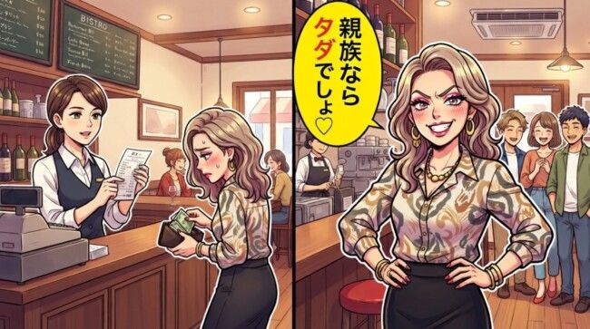 義姉「親族ならタダでしょ？」→私「6名様お会計です」その夜、兄から電話…義姉の態度が一変
